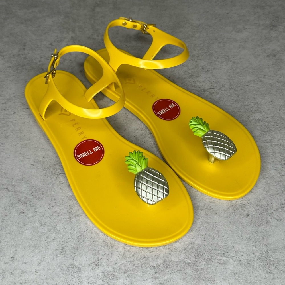 Katy Perry Pineapple Geli Sandals
